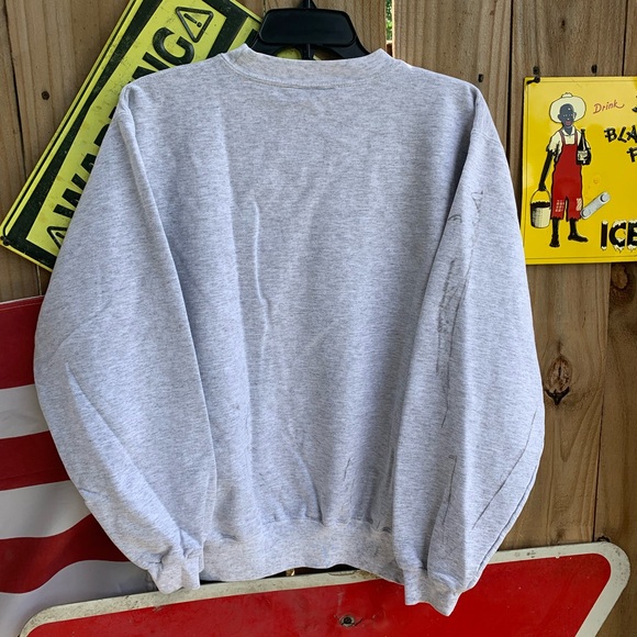 Vintage 90s Timberland Embroidered Heavyweight Sweatshirt Size M - Picture 4 of 9